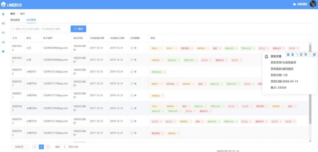 图片[2]-基于SpringBoot的人事管理系统源码-逍遥资源网