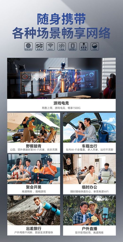 图片[10]-格行5G无线随身路由器旅游上网新款宿舍户外车载屏幕便携彩屏-逍遥资源网