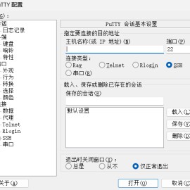 电脑PUTTY中文版，无需安装，自用软件